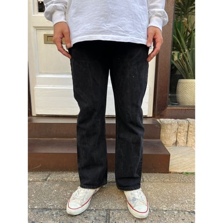 00s Levi’s 517 BLACK DENIM PANTS Size W34L30