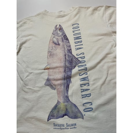 80〜90s Columbia fishing Tee MADE IN USA 🇺🇸 Size L