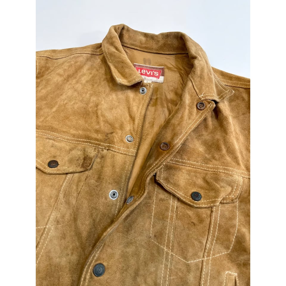 激レアLevi'sリーバイス70506-9725スエードレザージャケットXL美品 激レアLevi'sリーバイス70506-9725スエードレザージャケットXL美品