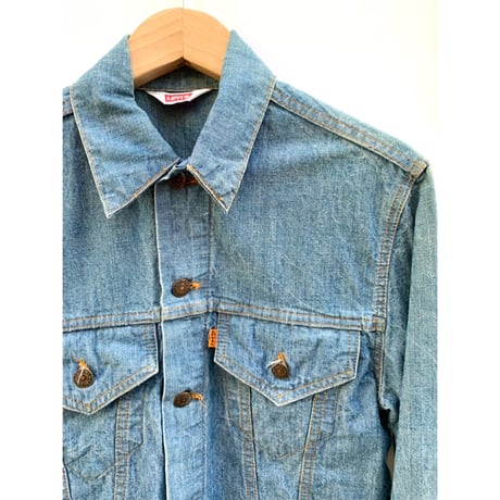 70s Levi’s "4th TYPE" CHAMBRAY JACKET Size 40程