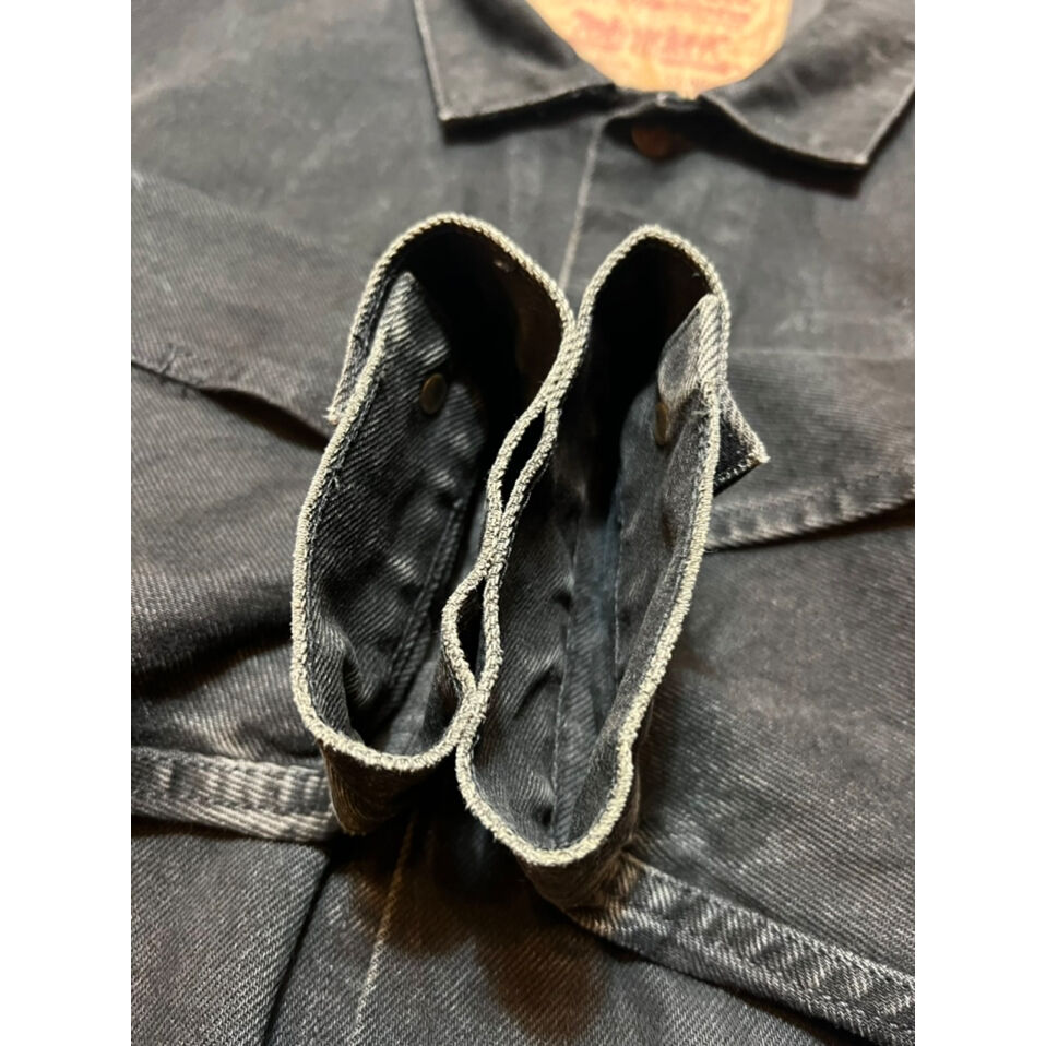 90s Levi's 70598-4159 BLACK DENIM JACKET Size X 90s Levi's 70598-4159 BLACK DENIM JACKET Size X