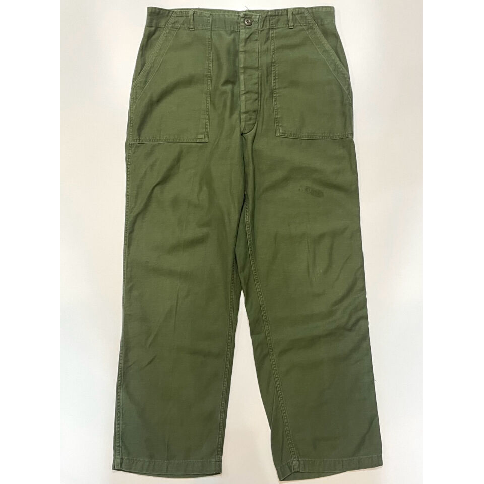 60s 米軍実物 ベイカーパンツ OG-107 W38 L33 菊穴タイプ 60s 米軍実物 ベイカーパンツ OG-107 W38 L33 ④ 菊穴タイプ