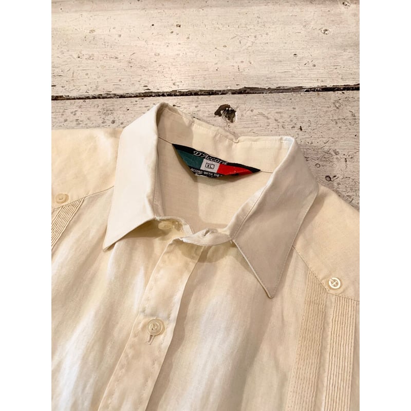 CLASS Cuba libre シャツ 90s ZAVA OPEN COLLAR CUBA SHIRT Size XXL | KORDS