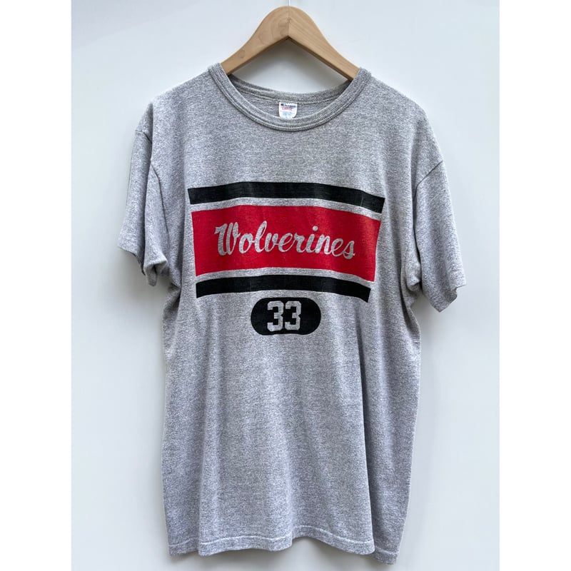 80s champion 88-12 ダブルフェイス　長袖Tシャツ CHAMPION / チャンピオン 80s トリコタグ ダブルフェイス
