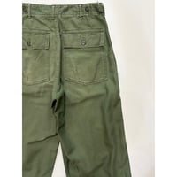 60s US ARMY "EARLY MODEL" OG-107 COTTON SATEEN BAKER PANTS Size W29L28