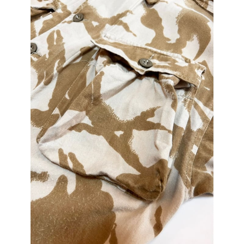 90s BRITISH ARMY DESERT CAMO COMBAT JACKET Size