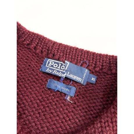 90s Ralph Lauren WOOL KNIT  Size XL