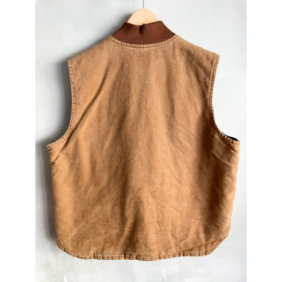 Carhartt 90s ダッグベスト 90s カーハート USA製 ヴィンテージ ダックベスト ベージュ