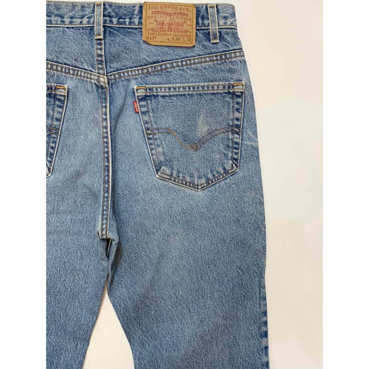 00s Levi's 517 flare black denim Y2K 日本製 00s Levi's 517 ブラック フレアデニムパンツ y2k W30 2000's