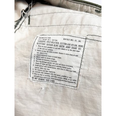70s US ARMY M-65 FIELD TROUSERS Size MEDIUM-SHORT
