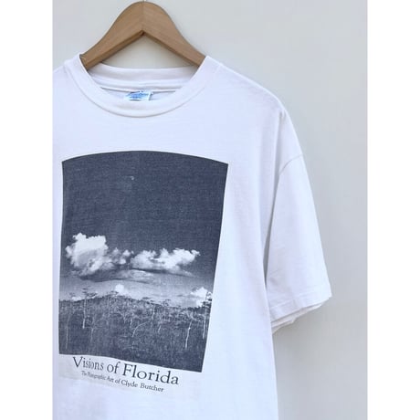 90s "Clyde Butcher" PHOTO Tee MADE IN USA 🇺🇸 Size L