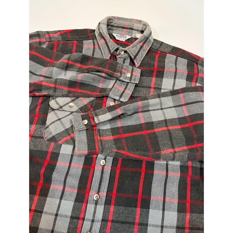80s FIVE BROTHER FLANNEL SHIRT MADE IN USA🇺🇸 Si 80s FIVE BROTHER FLANNEL SHIRT MADE IN USA🇺🇸 Si