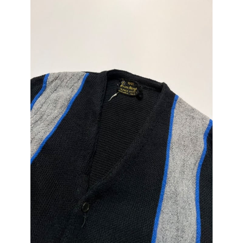 60’s~70’s Unknown Acrylic Cardigan アクリル 60〜70s UNKNOWN 