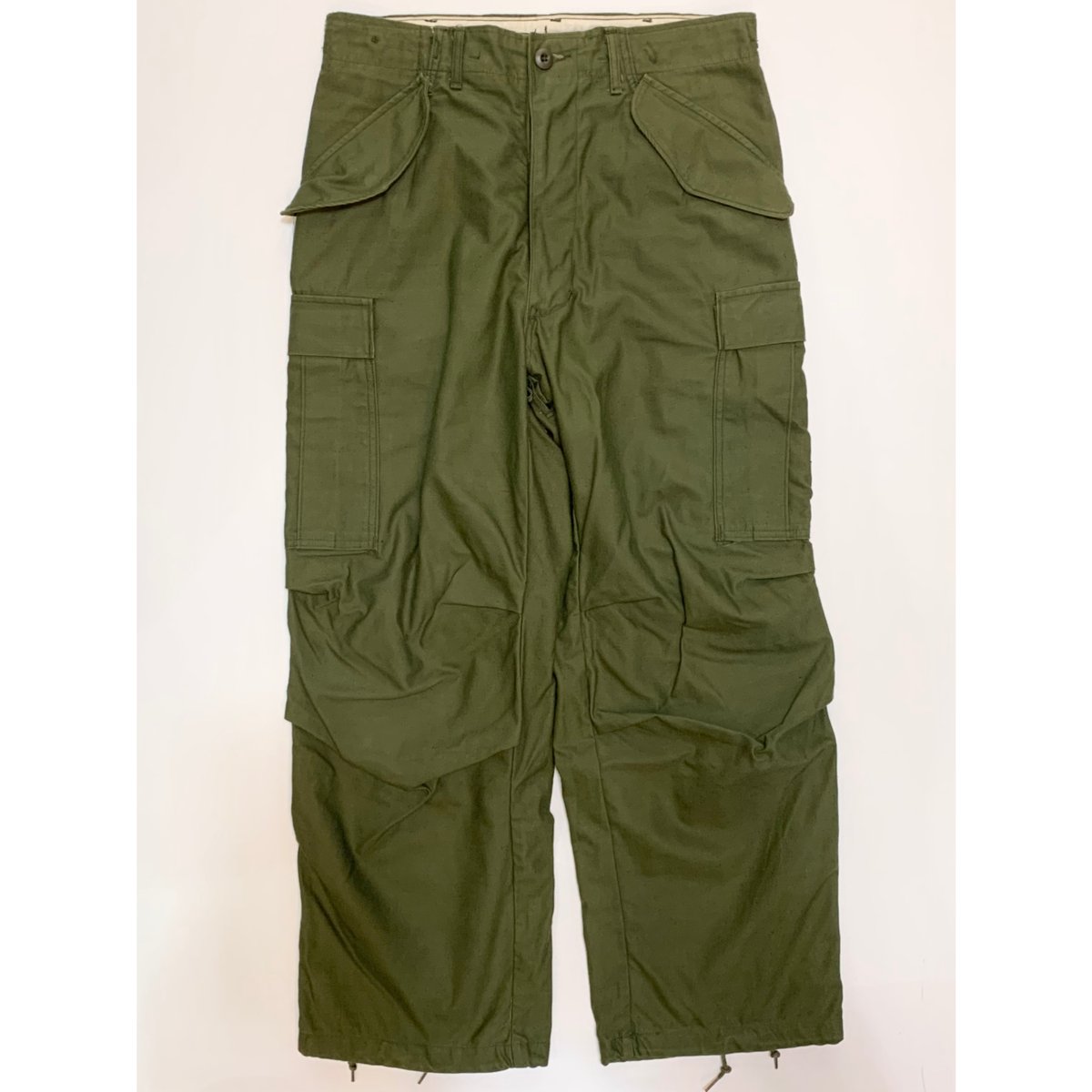 70s US ARMY M-65 フィールドパンツ S カーキ 1972年製 72s US ARMY M-65 FIELD TROUSERS Size SMALL-REGU
