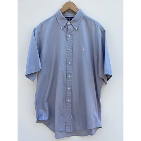 90s Ralph Lauren S/S B/D SHIRT Size L