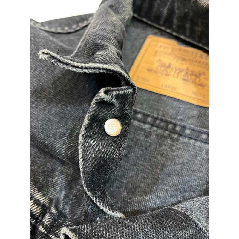【専用出品】 90s Levi's 57598 BLACK DENIM JACKET MADE IN USA