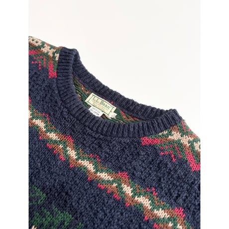 80s L.L.Bean COTTON KNIT MADE IN USA 🇺🇸 Size L