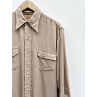 50s RANCH CRAFT RAYON WESTERN SHIRT Size 15 1/2