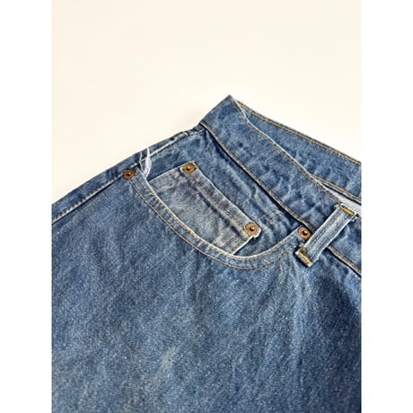 80s Levi’s 505 "Black Bartack" DENIM PANTS MADE IN USA 🇺🇸 Size W38L32→W36L31