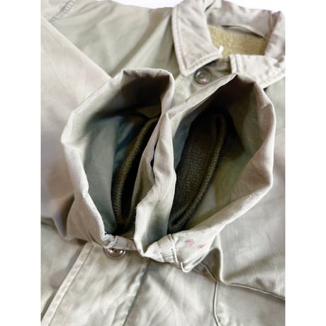 80s US NAVY A-2 DECK JACKET Size LARGE程