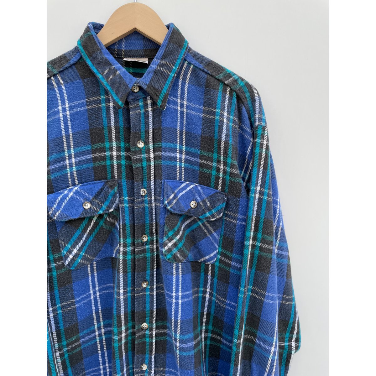 90s FIVE BROTHER FLANNEL SHIRT MADE IN USA 🇺🇸 S