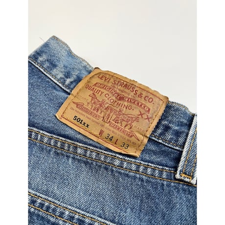 90s Levi’s 501 DENIM PANTS MADE IN USA 🇺🇸 Size W34L33→W32L30