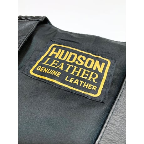 00s HUDSON LEATHER VEST Size L程
