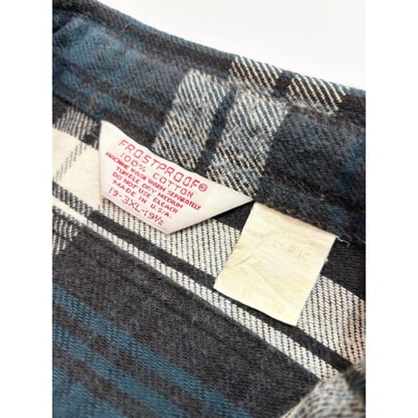 70〜80s FROSTPROOF FLANNEL SHIRT MADE IN USA 🇺🇸 Size 3XL