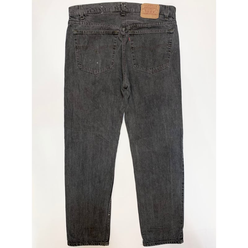 80s Levi's 505-0259 BLACK DENIM PANTS MADE IN U 80s Levi's 505-0259 BLACK DENIM PANTS MADE IN U