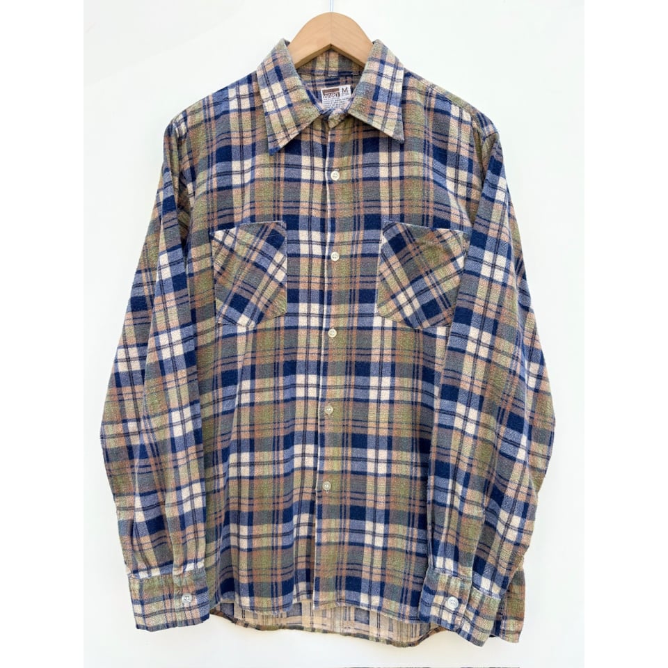 Mak様売約済み　70's MONTGOMERY WARDフランネルシャツ Mak様売約済み 70's MONTGOMERY WARDフランネルシャツ