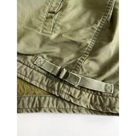 80s US NAVY A-2 DECK JACKET Size LARGE程