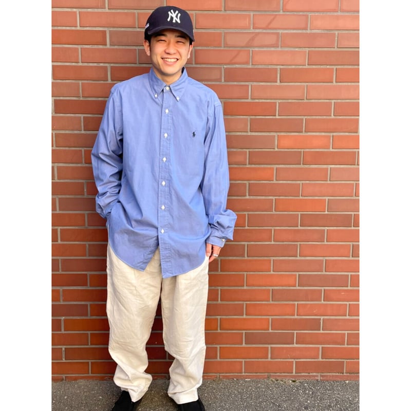 90s ラルフローレン Ralph Lauren BDシャツ サイズ LL 90s Polo Ralph Lauren 