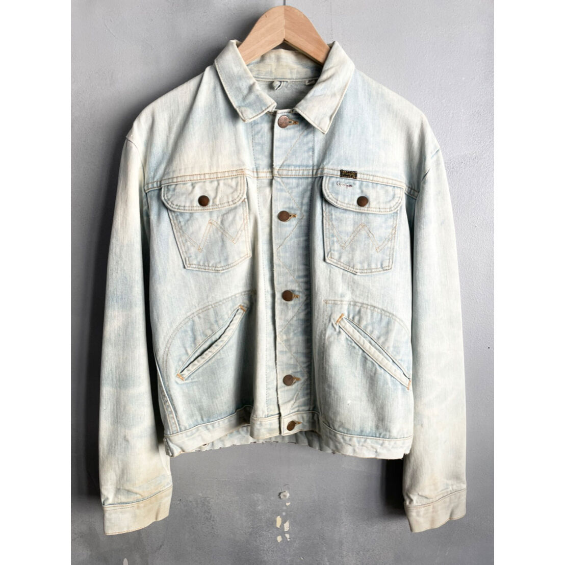 70s WRANGLER 24MJ DENIM JACKET Size 40 | KORDS