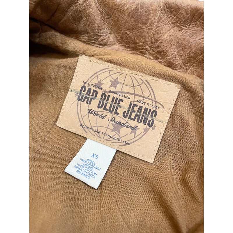 00s GAP LEATHER TRACKER JACKET Size XS | KORDS