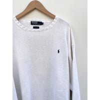 90s Ralph Lauren COTTON KNIT Size XL