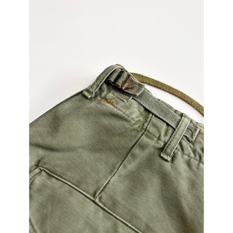 50s US ARMY M-51 FIELD TROUSERS Size SMALL-SHOR