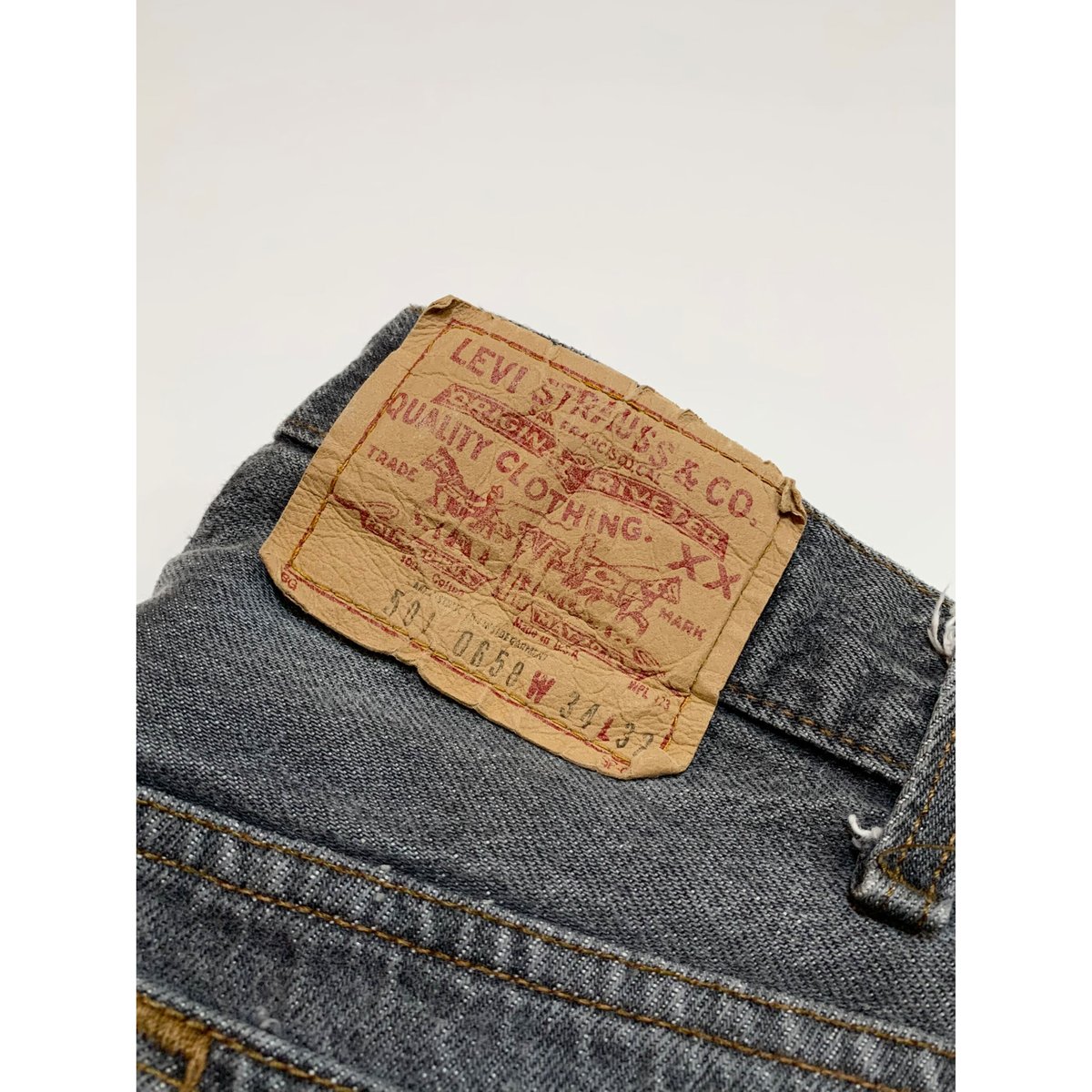 80s Levi's 501-0658 BLACK DENIM PANTS MADE IN U 80s Levi's 501-0658 BLACK DENIM PANTS MADE IN U