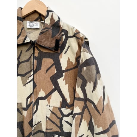 90s ClarkField USA製 プレデターカモ 枝 90s PREDATOR CAMO JACKET MADE IN USA🇺🇸 Size M |
