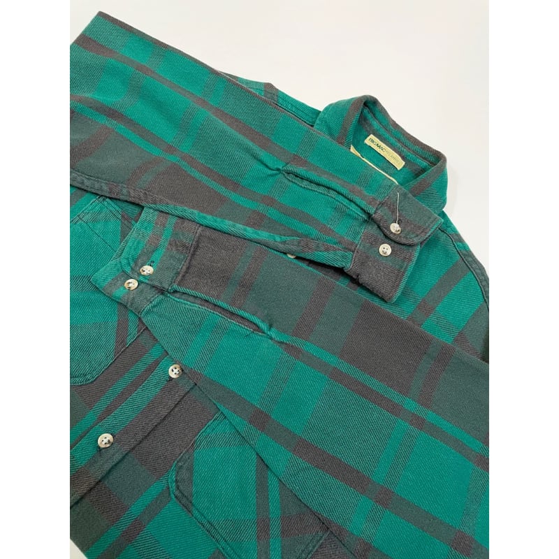 80s ST. JOHN'S BAY FLANNEL SHIRT MADE IN USA 🇺🇸