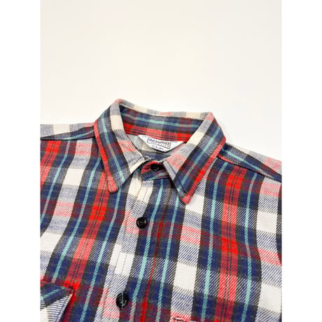 80s FIVE BROTHER FLANNEL SHIRT MADE IN USA 🇺🇸 Size L
