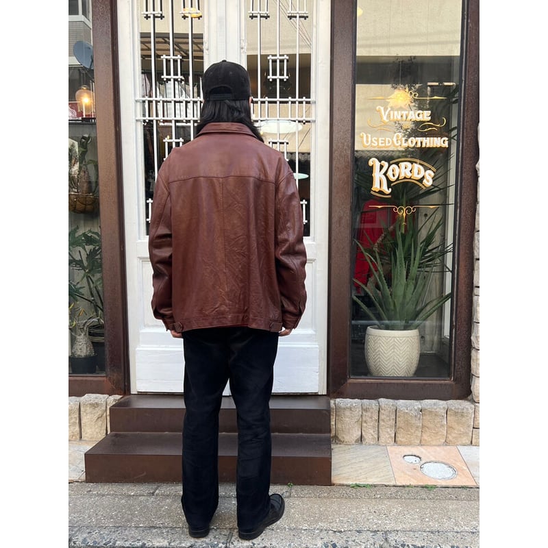 90s Ralph Lauren LEATHER JACKET Size XXL | KORDS 90s Ralph Lauren LEATHER JACKET Size XXL | KORDS