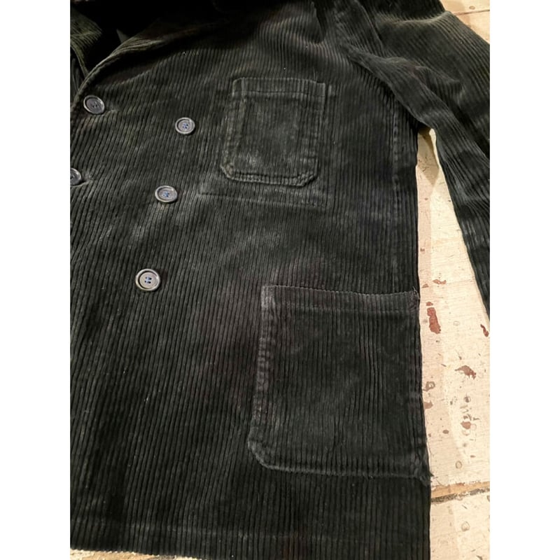 ジャケット・アウター Double-breasted Corduroy Jacket 80s DOUBLE BREASTED CORDUROY WORK JACKET MADE I