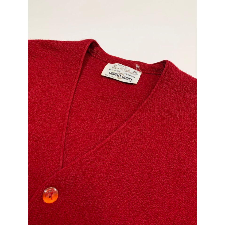 60s ROBERT BRUCE ALPACA CARDIGAN MADE IN USA 🇺🇸 60s ROBERT BRUCE ALPACA CARDIGAN MADE IN USA 🇺🇸