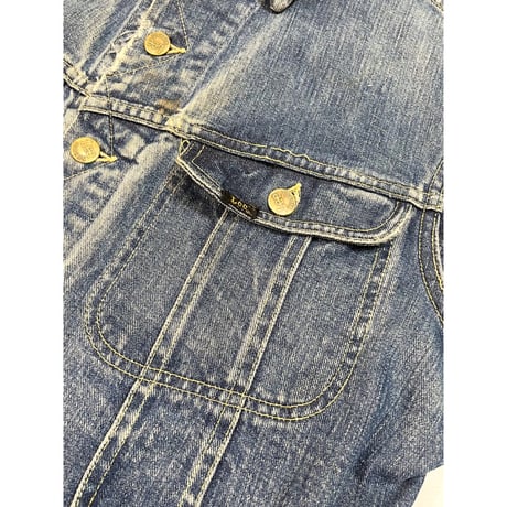 60s Lee "101-J" DENIM JACKET MADE IN USA🇺🇸 Size 42-REGULAR