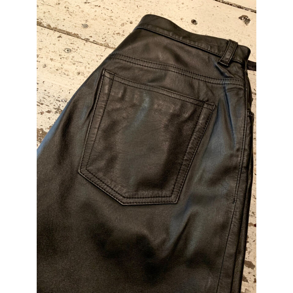 00s JONES NEW YORK LEATHER PANTS Size W29L30 | 00s JONES NEW YORK LEATHER PANTS Size W29L30 |
