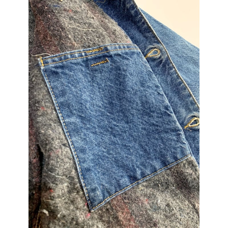 90s carhartt DENIM CHORE COAT MADE IN USA 🇺🇸 Si