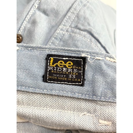 60s Lee 108-Z COTTON TWILL PANTS MADE IN USA 🇺🇸 Size W33L32