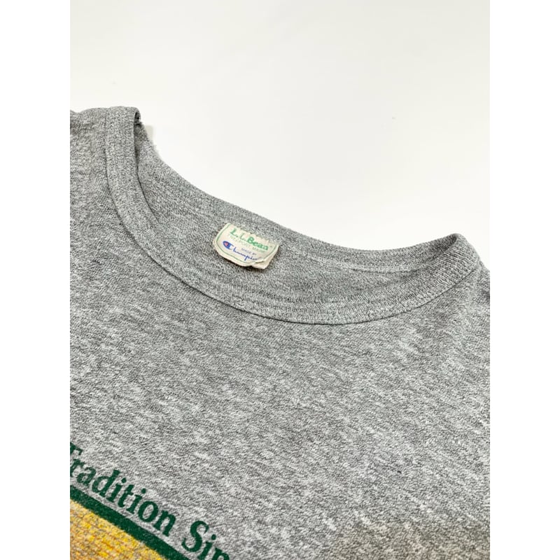 80s L.L.Bean×Champion W-NAME Tee MADE IN USA🇺🇸 80s L.L.Bean×Champion W-NAME Tee MADE IN USA🇺🇸