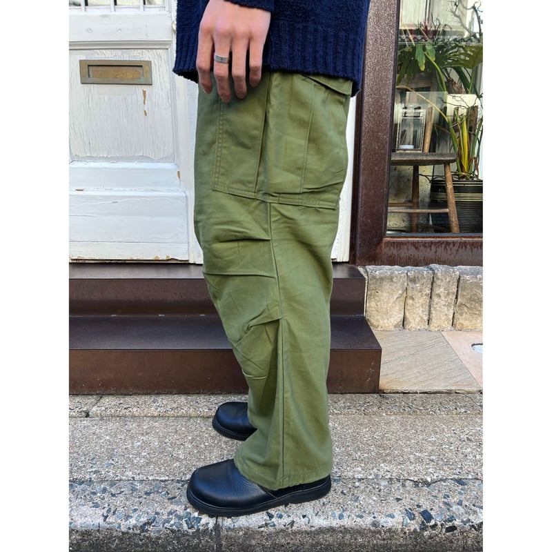1974年製 US ARMY M-65 Field Pant NOS US Army M65 OD Field Trouser Pants, Small Regular, Dated