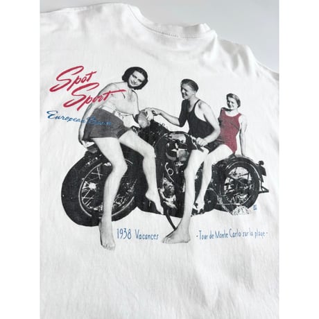 80〜90s SPOT SPORT PHOTO Tee MADE IN USA 🇺🇸 Size XL